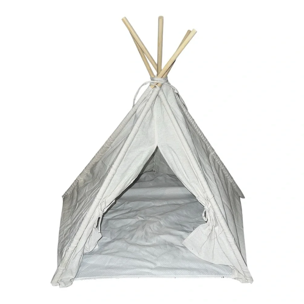 Portable Foldable Cotton Canvas Pets House